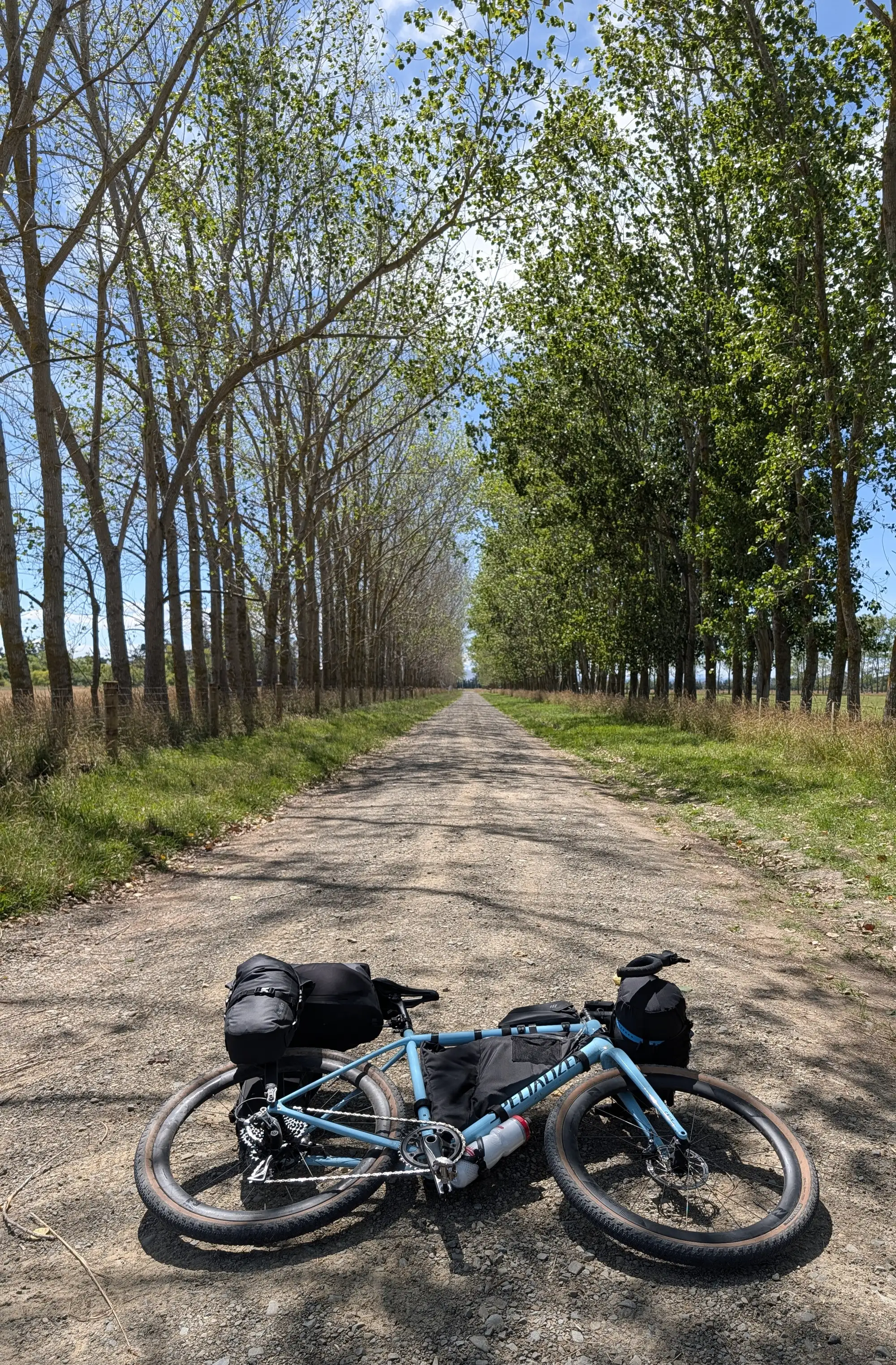 Riding somewhere north of Christchurch