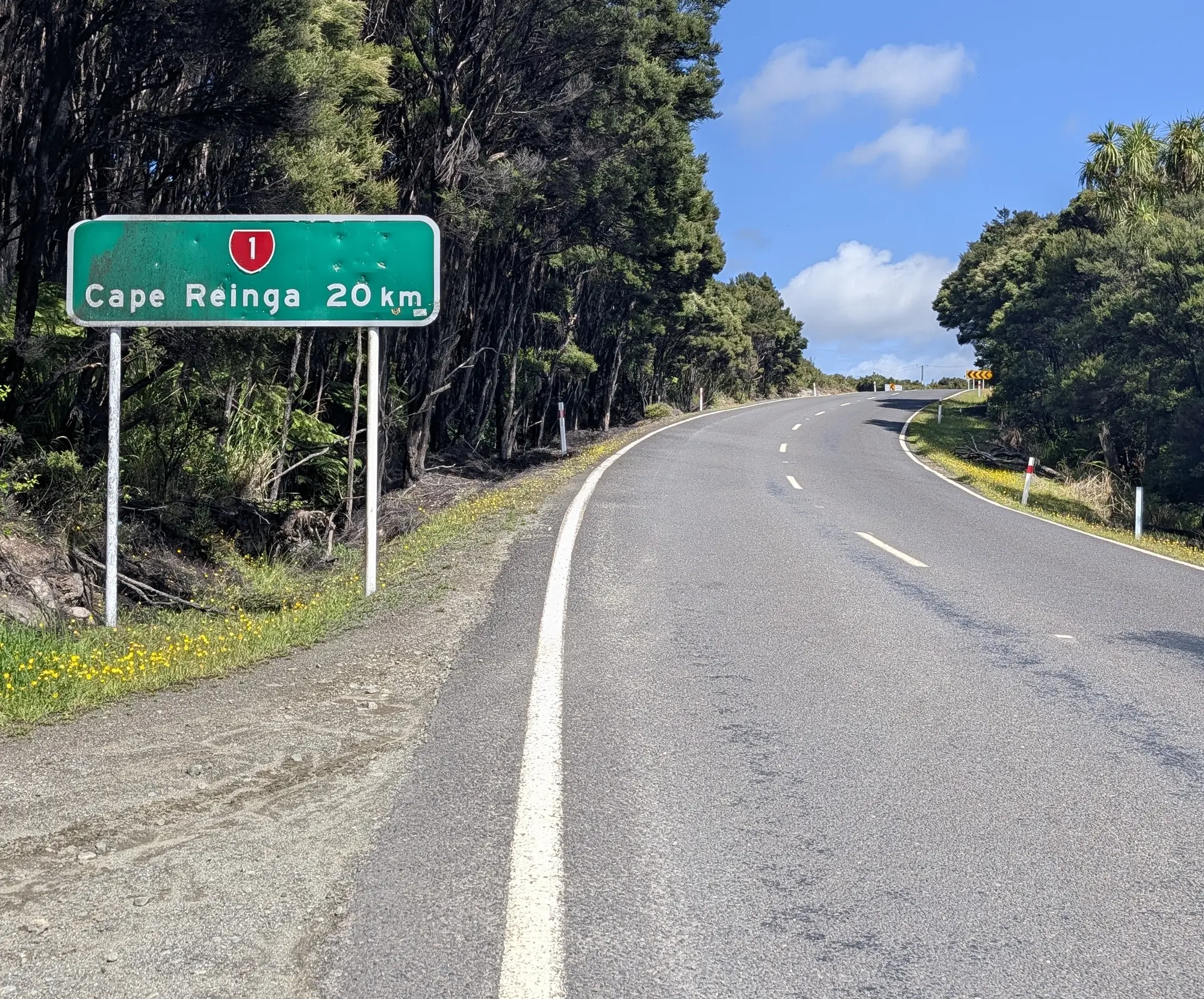 Approaching Cape Reinga